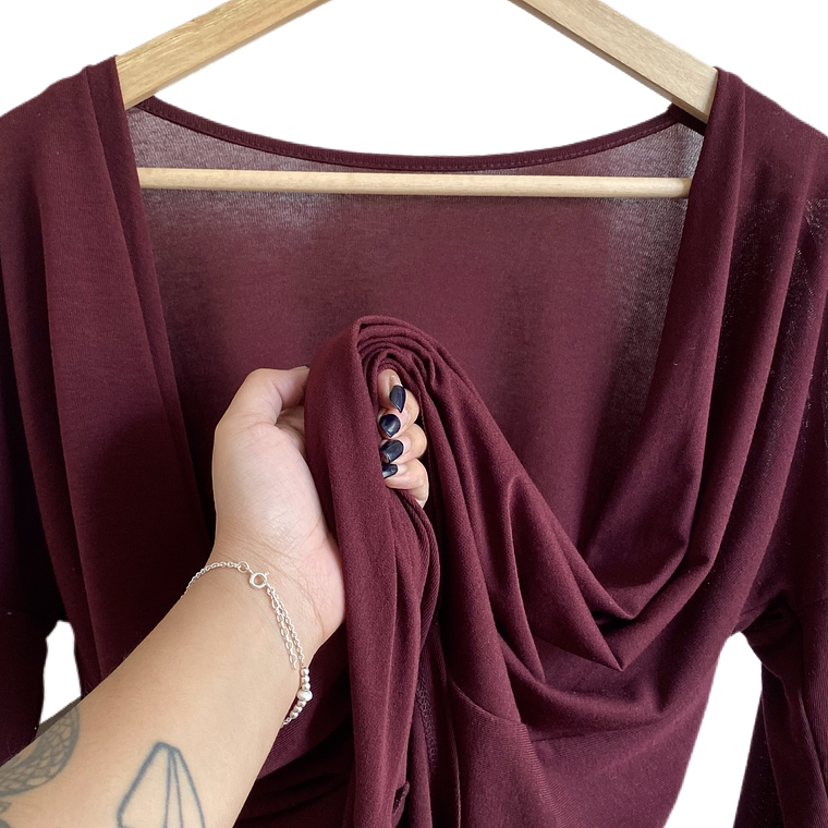 Light Sweater Granate 3