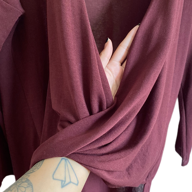 Light Sweater Granate 5