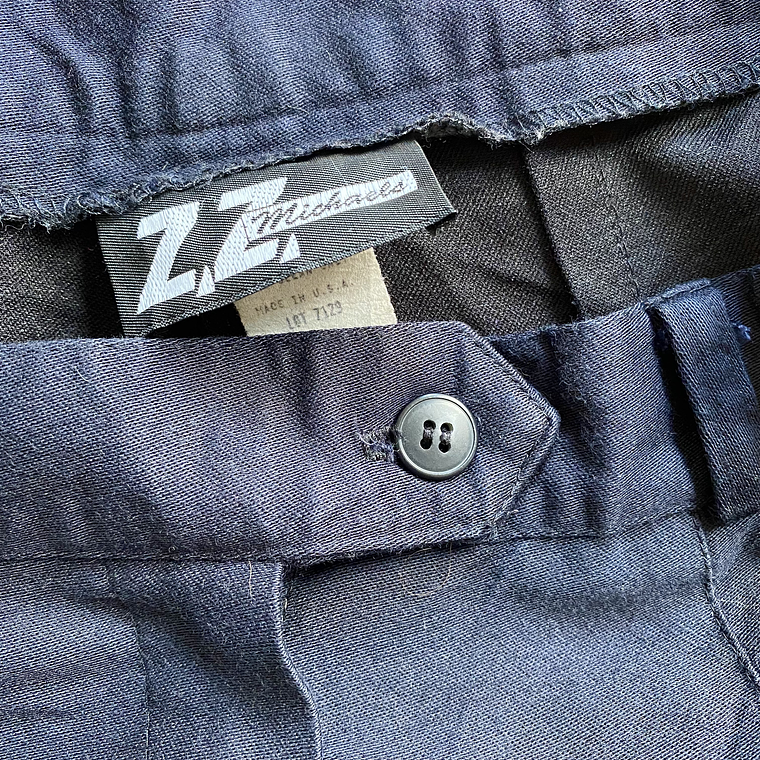 Pantalón 80s Pedal azul marino 3