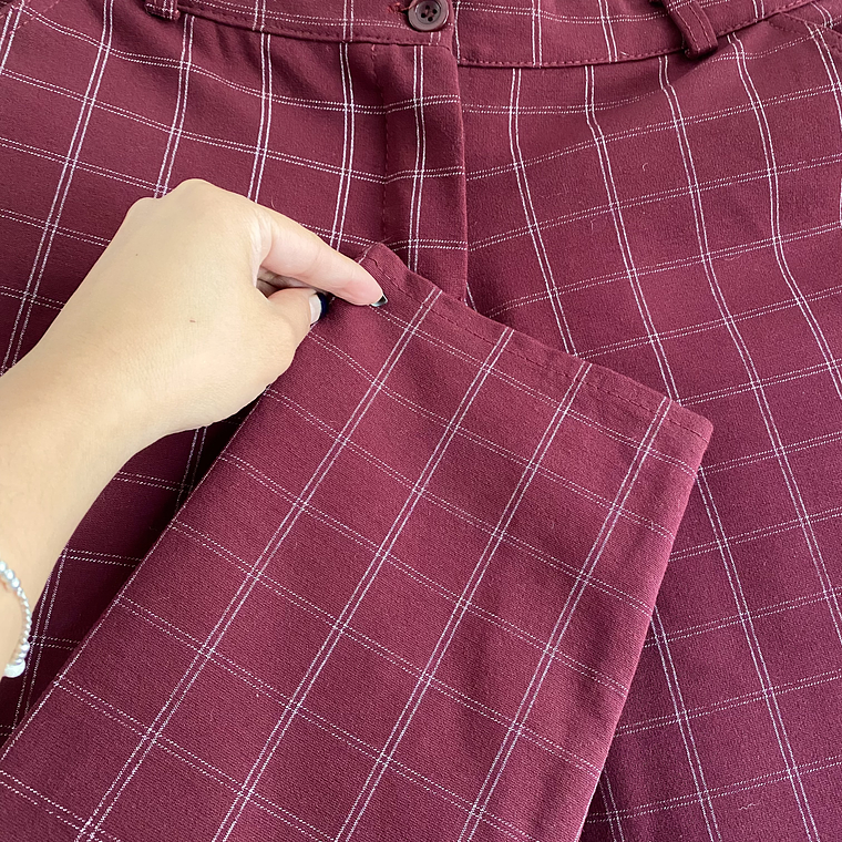 Square Pants Granate 3