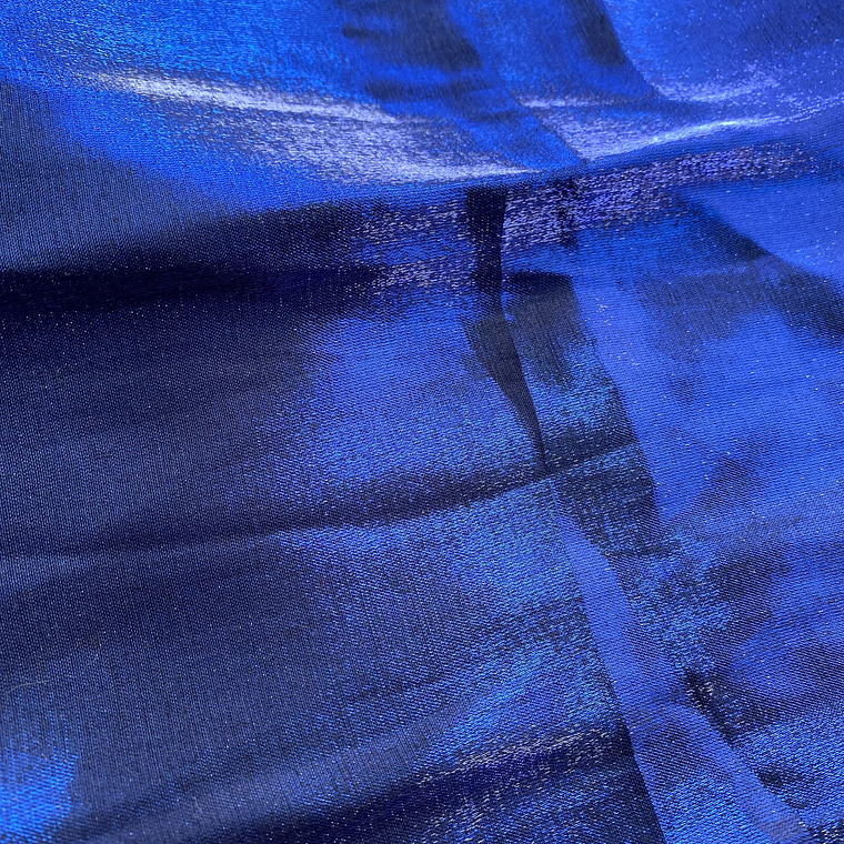 Foulard Blue Lurex 3
