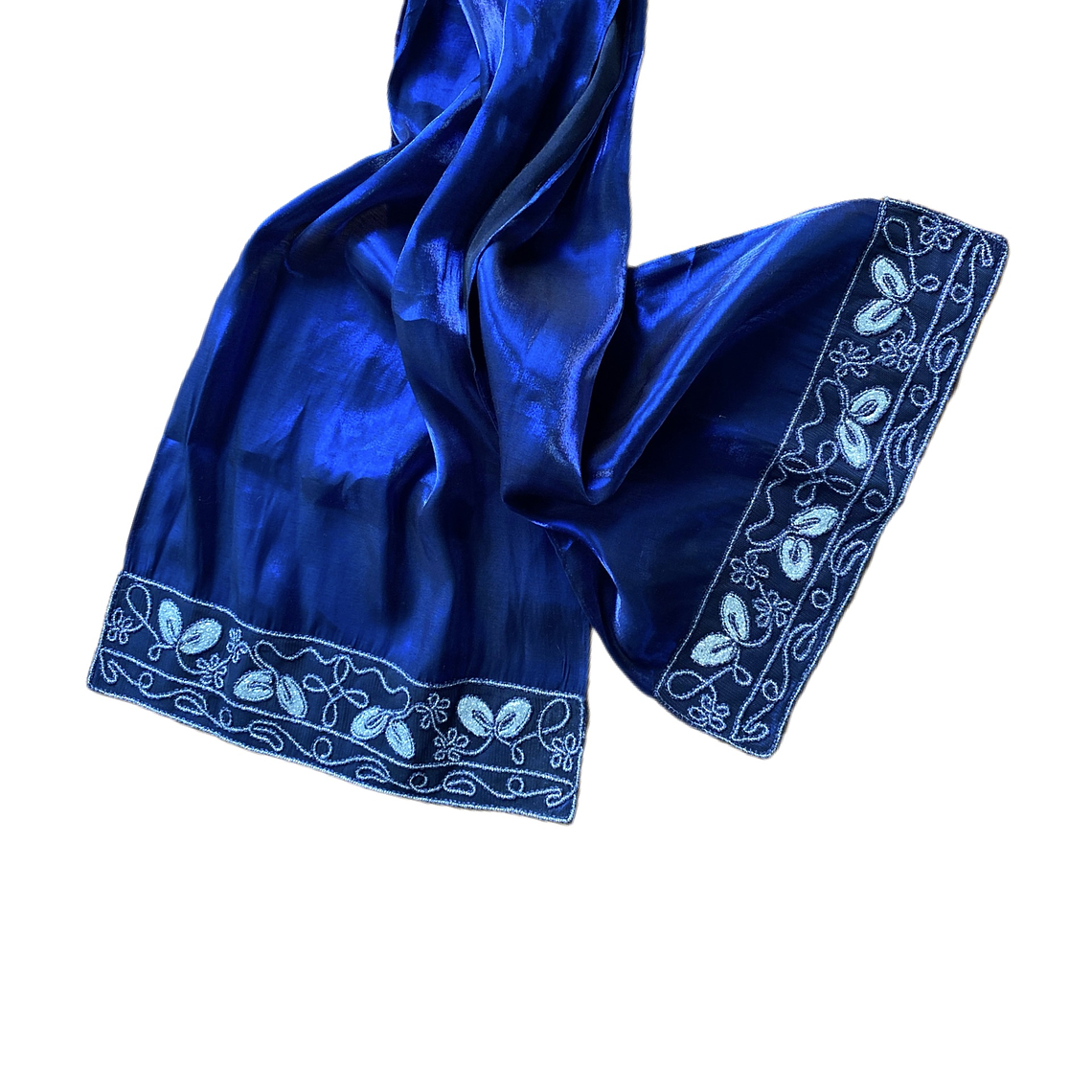 Foulard Blue Lurex 5