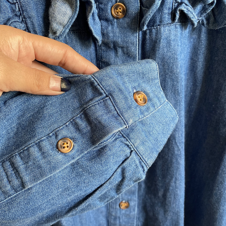 Blusón Denim Vuelos 7