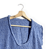 Handmade Knit Vest Celeste