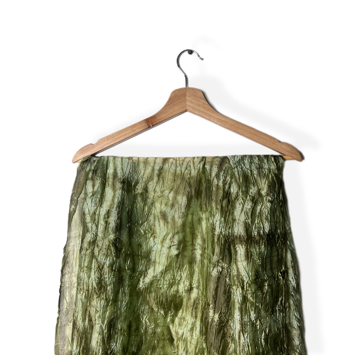 Maxi Pañuelo Verde Olivo y Fantasía 3