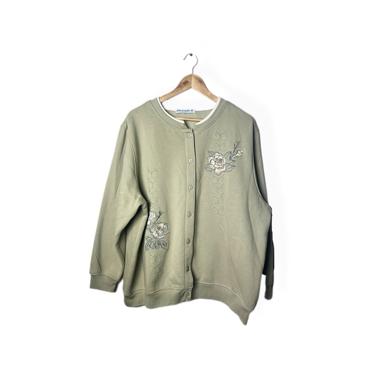 Polerón Flores en Pistacho 1