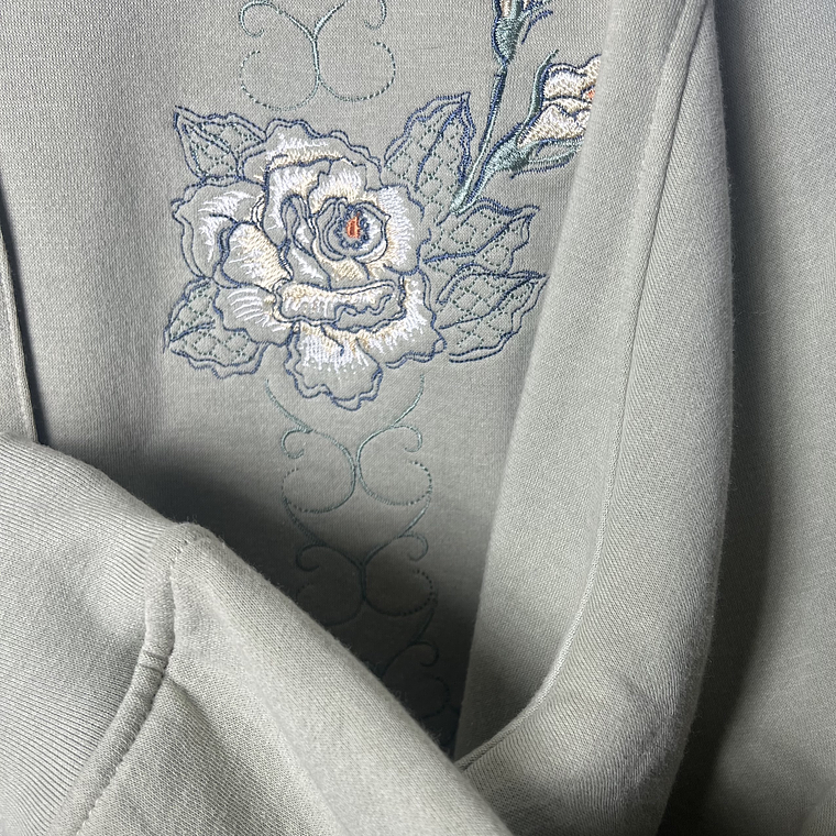 Polerón Flores en Pistacho 3