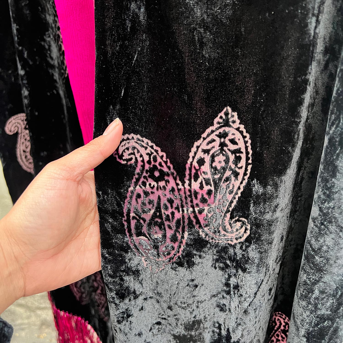 Velvet Bicolor Scarf 4