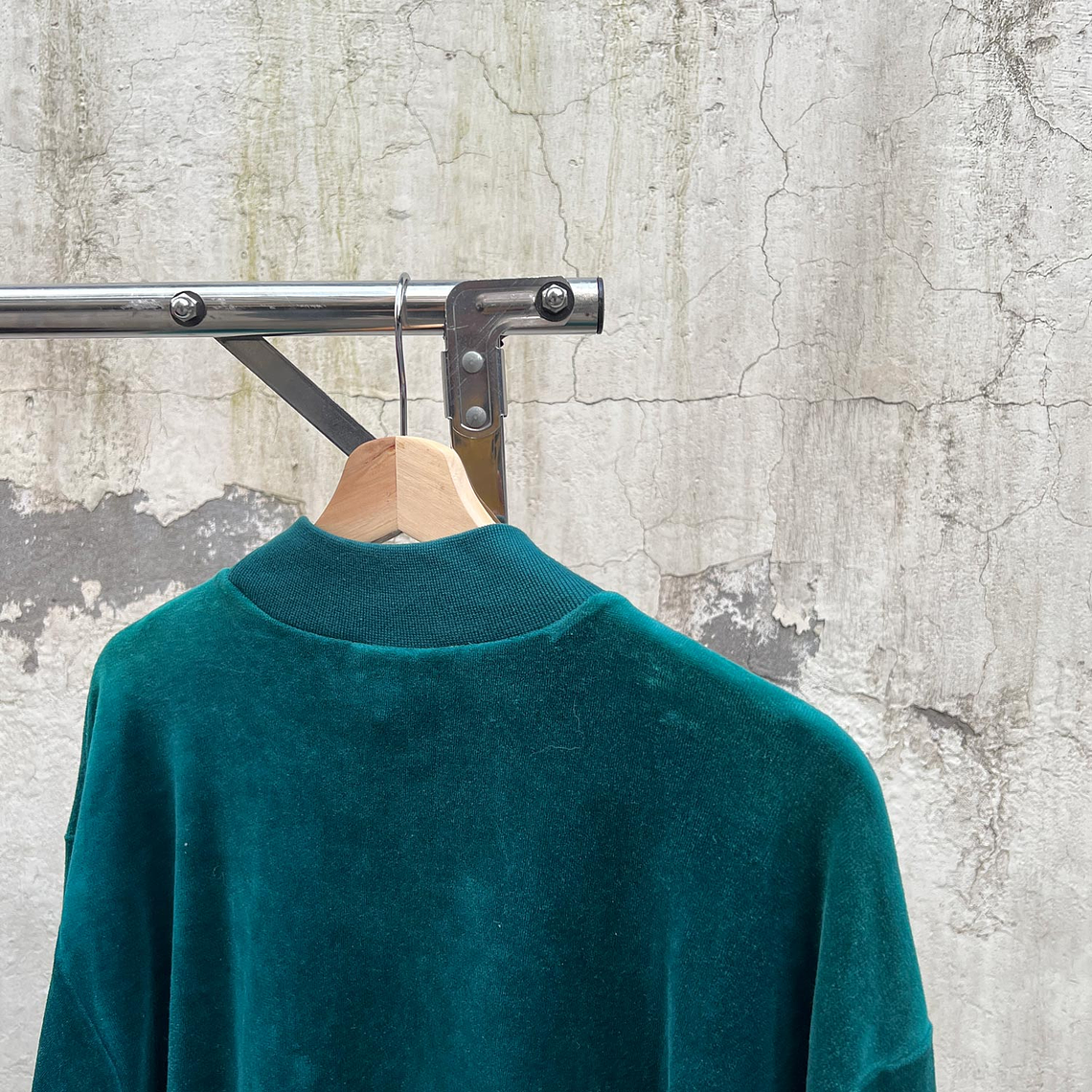 Polerón 80s Turquesa y doré 7