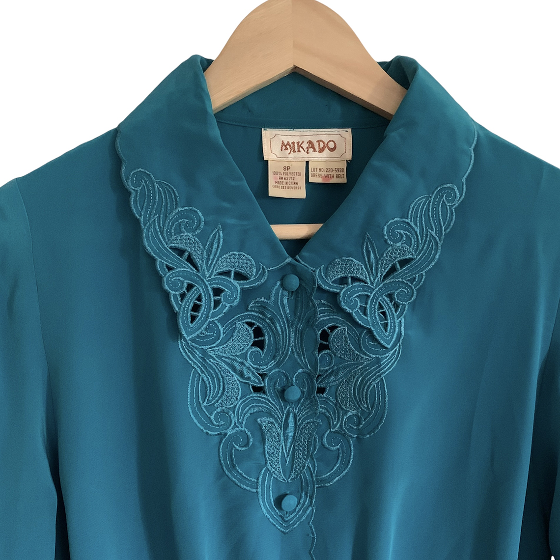 Vestidito Turquesa bobo 2