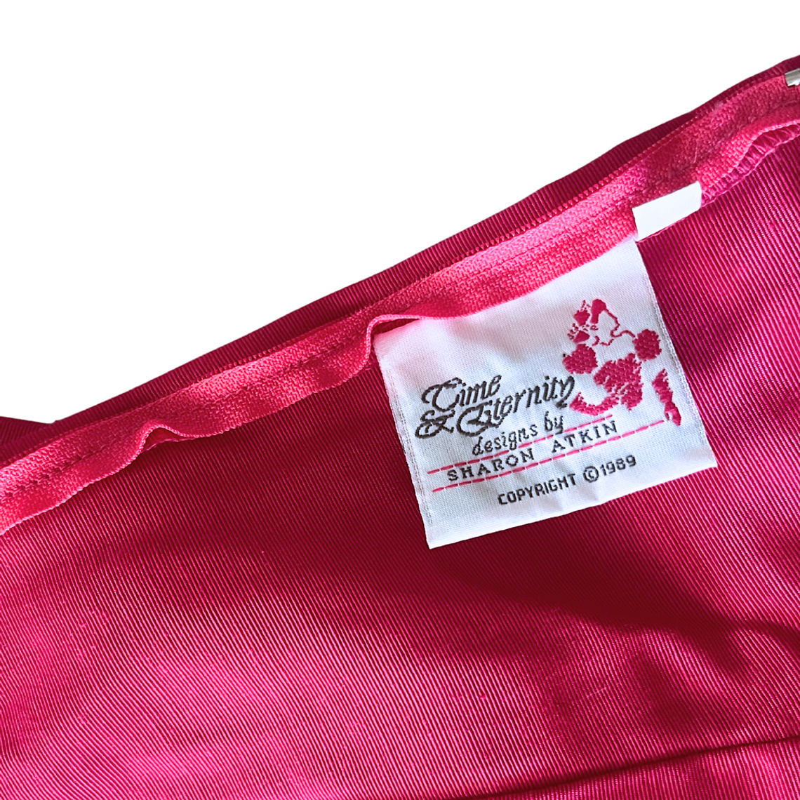 Vestido Prom Rosa Ochentero 5