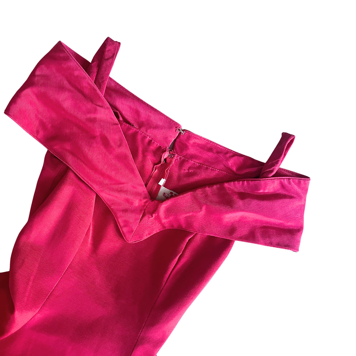 Vestido Prom Rosa Ochentero 7