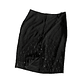 Falda negra con lentejuelas vintage - Miniatura 1