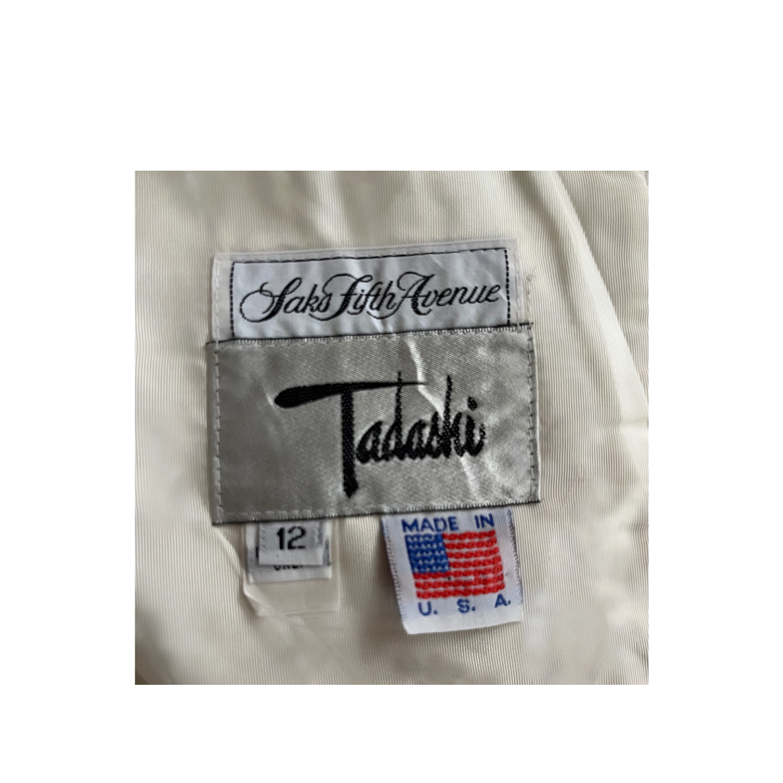 Vestido Tadashi para Saks Fith Avenue 80s  2