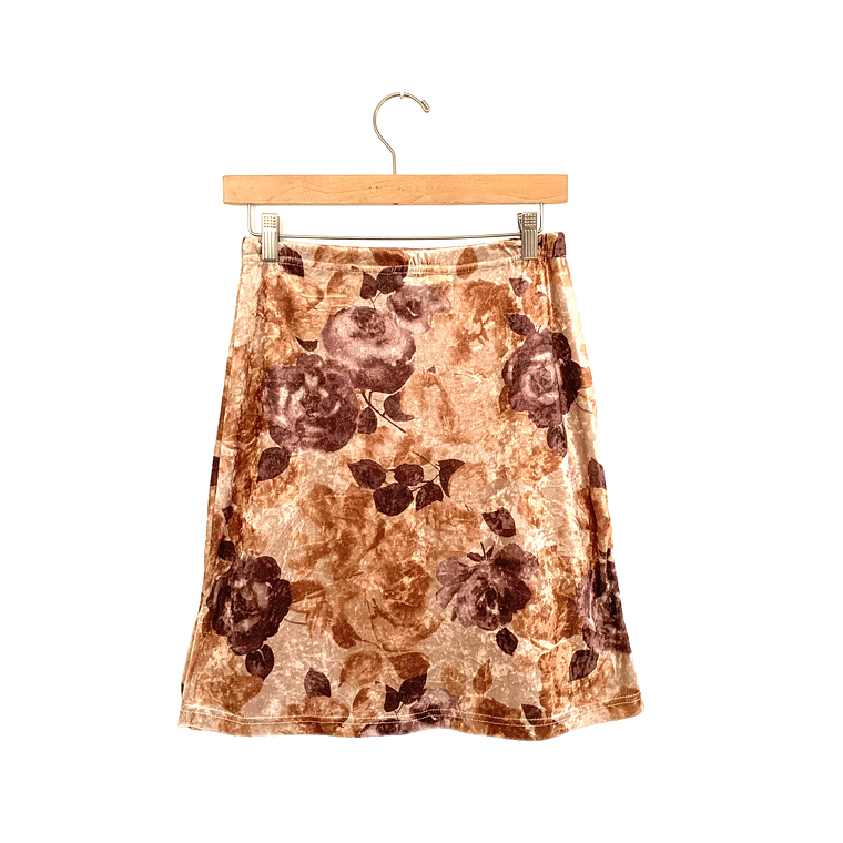 Falda Velvet Flowers 1