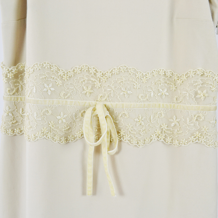 Vestido Cacharel Crema 4