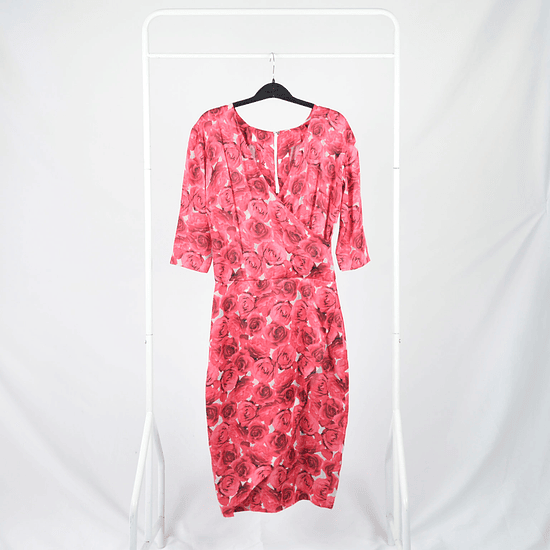 Vestido Rosas Carola Jorquera