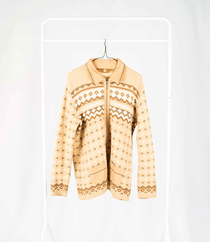 Sweater Camel Leather