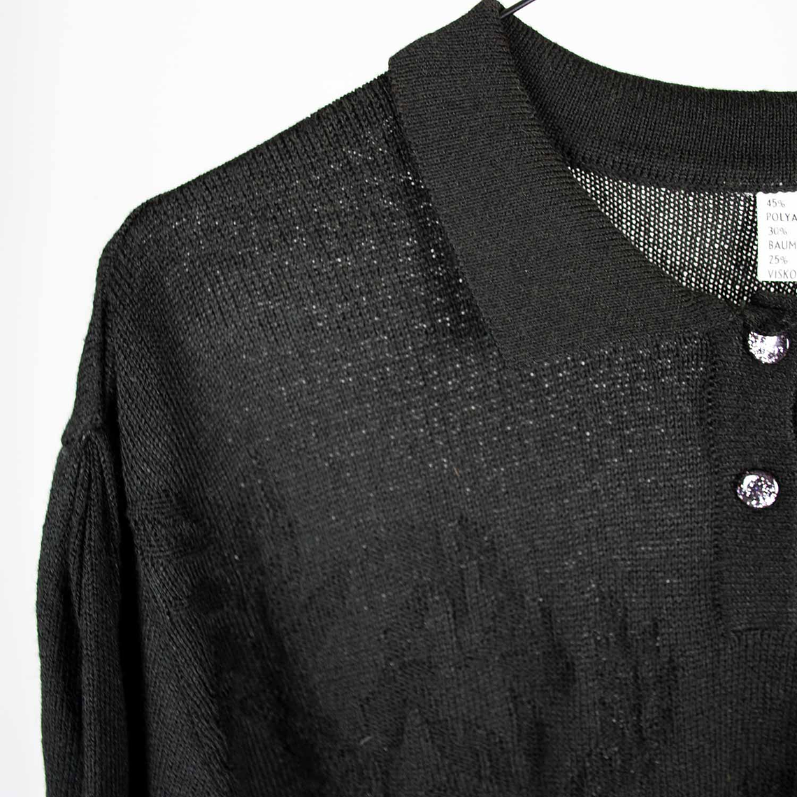 Sweater Black 60s 3