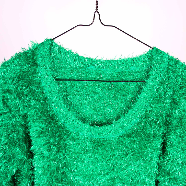 Sweater green softy 2