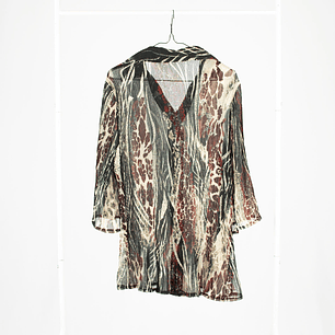 Blusa Long Print