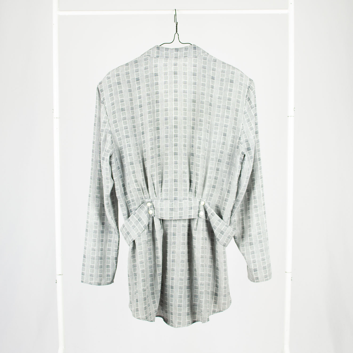 Blazer/Blusa Cuadrillé 70s 2