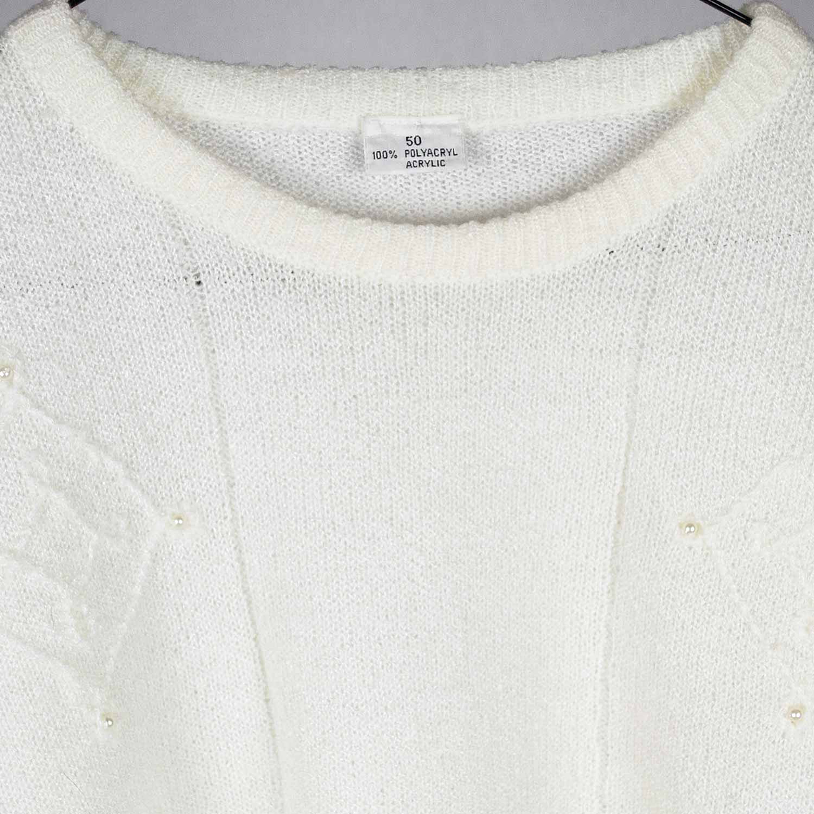 Sweater White 60s 1