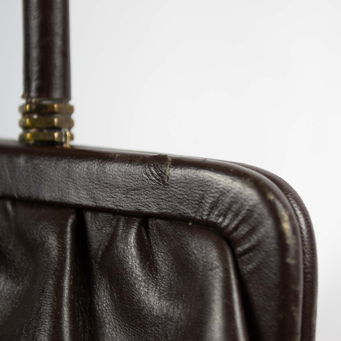 Clutch Marrón 60s 6