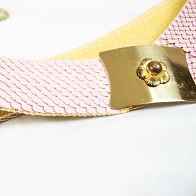 Cinturón Pink Scales 60s