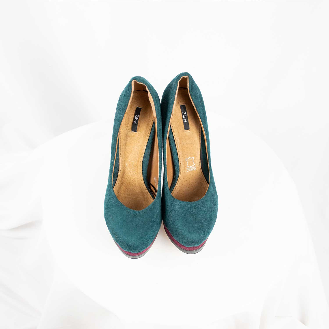 Tacos Suede Verde Petróleo 6