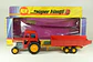 Matchbox Super Kings K-3 Massey Ferguson Tractor & Trailer England - Miniatura 1