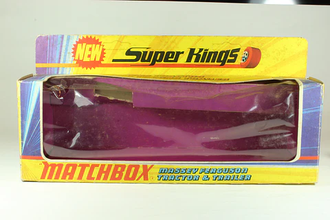 Matchbox Super Kings K-3 Massey Ferguson Tractor & Trailer England