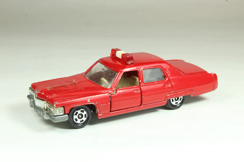 Tomica No. F51 Cadillac Police Car Japan