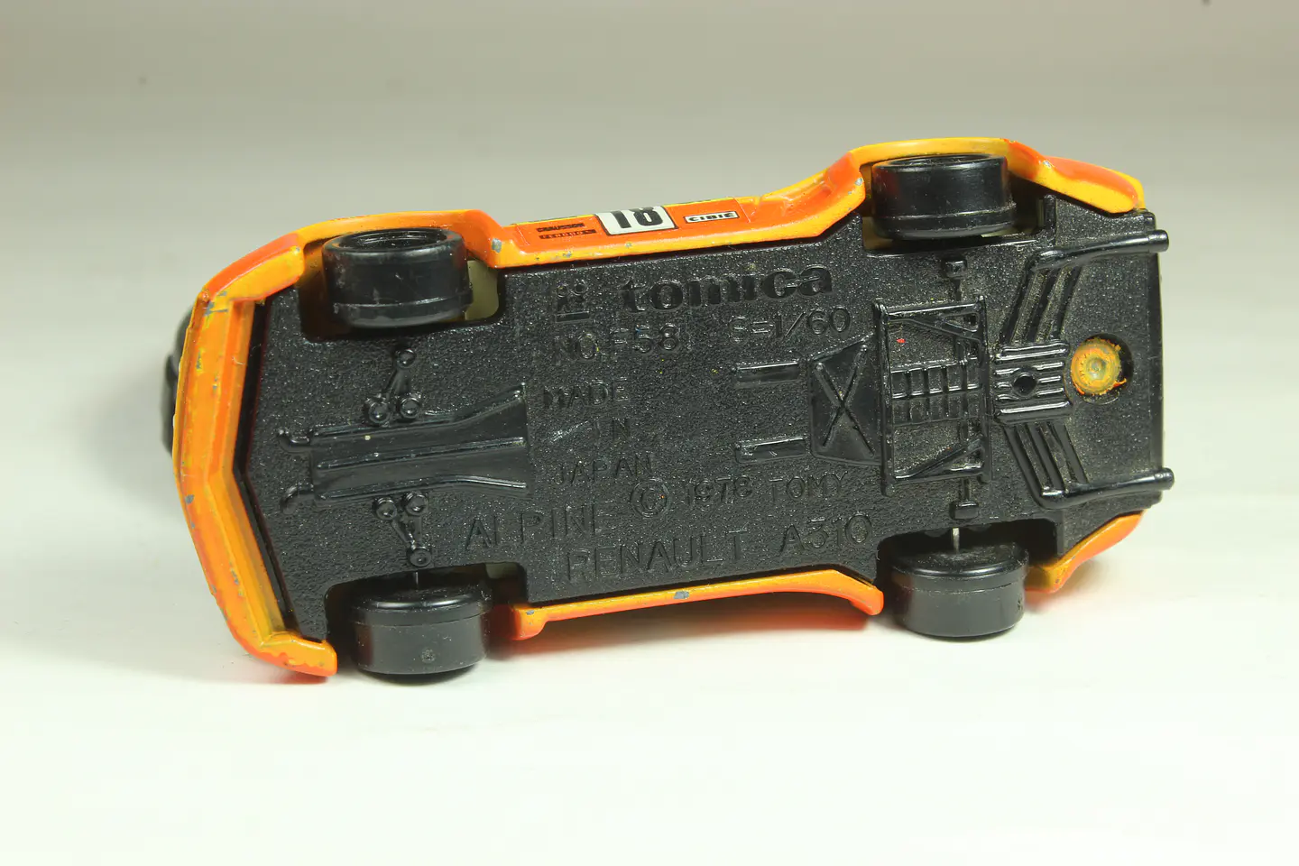Tomica No. F58 Alpine Renault A310 Rally Type Japan — foto 3 de 3