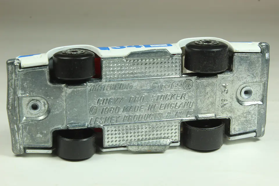 Matchbox Super Fast N° 34 Chevy Pro Stocker England — foto 3 de 3