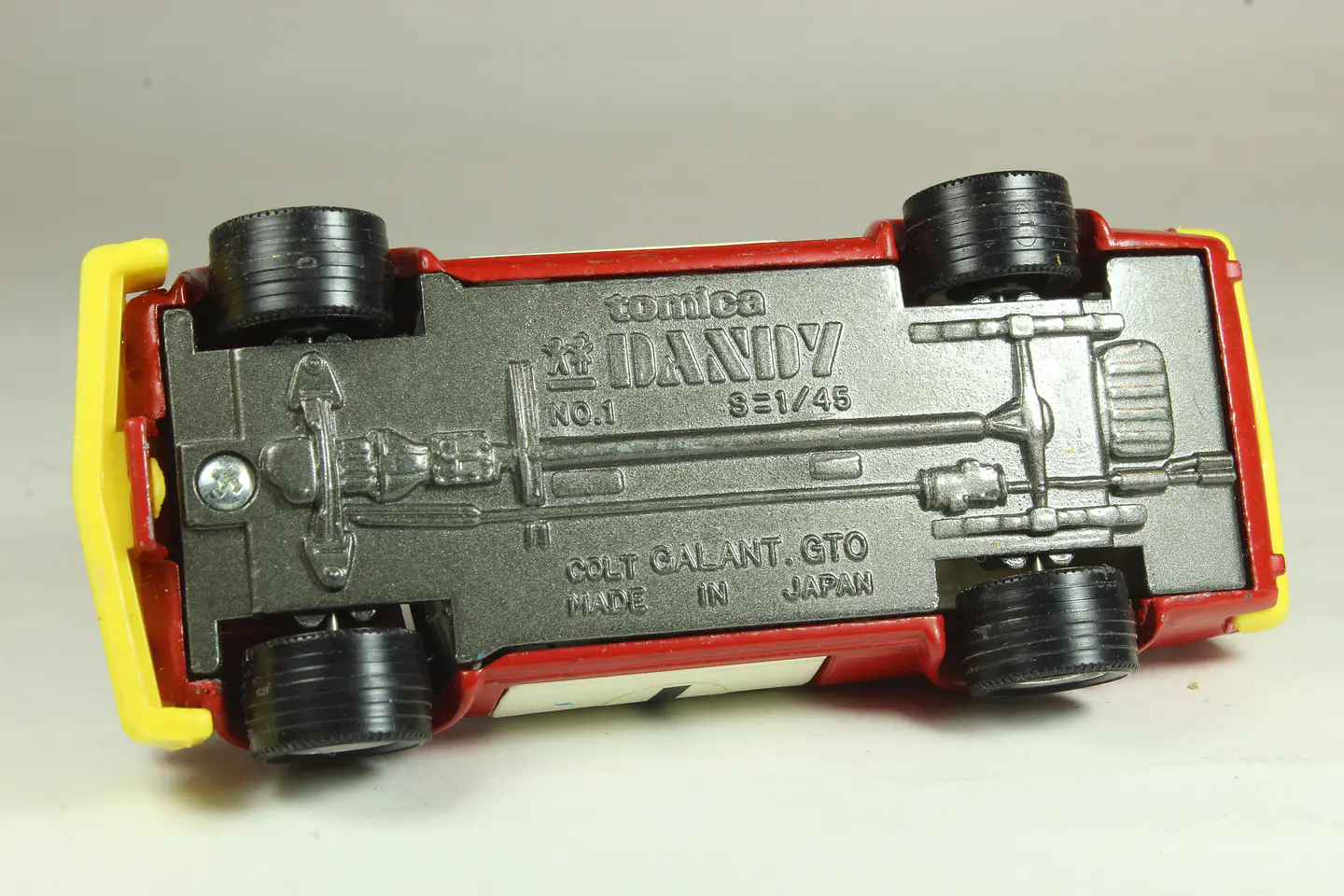 Tomica Dandy 001 Mitsubishi Galant GTO Racing Type Japan — foto 4 de 4