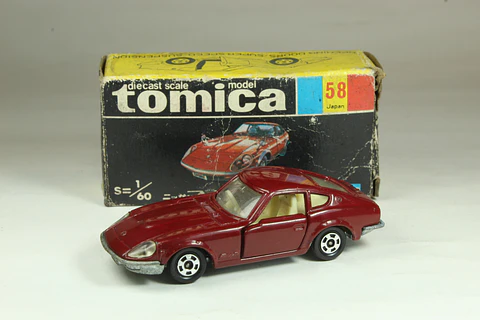 Tomica No. 58 Nissan Fairlady 240ZG Japan