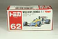Tomica No. 62 Williams Honda F-1 Japan - Miniatura 5