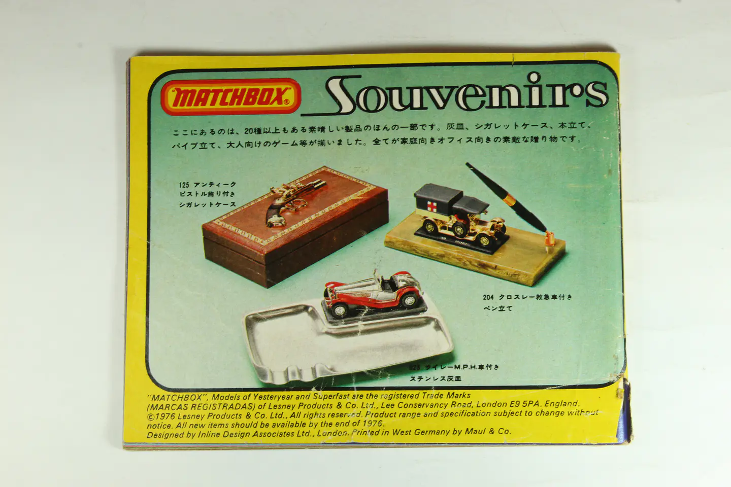 Matchbox Catalogo 1976 — foto 2 de 3