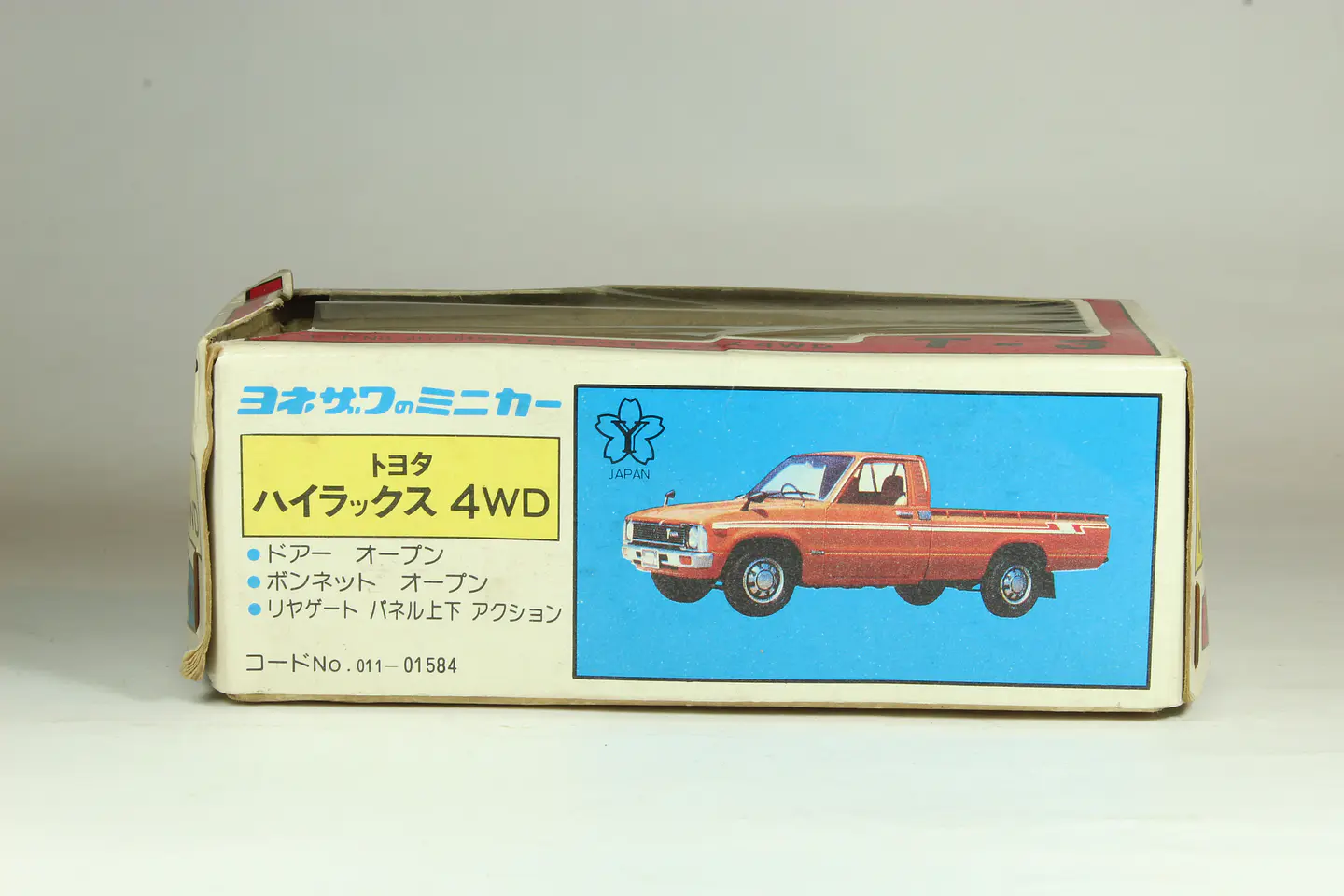 Yonezawa Diapet T-3 Toyota Hilux 4WD Japan (Solo la caja) 2
