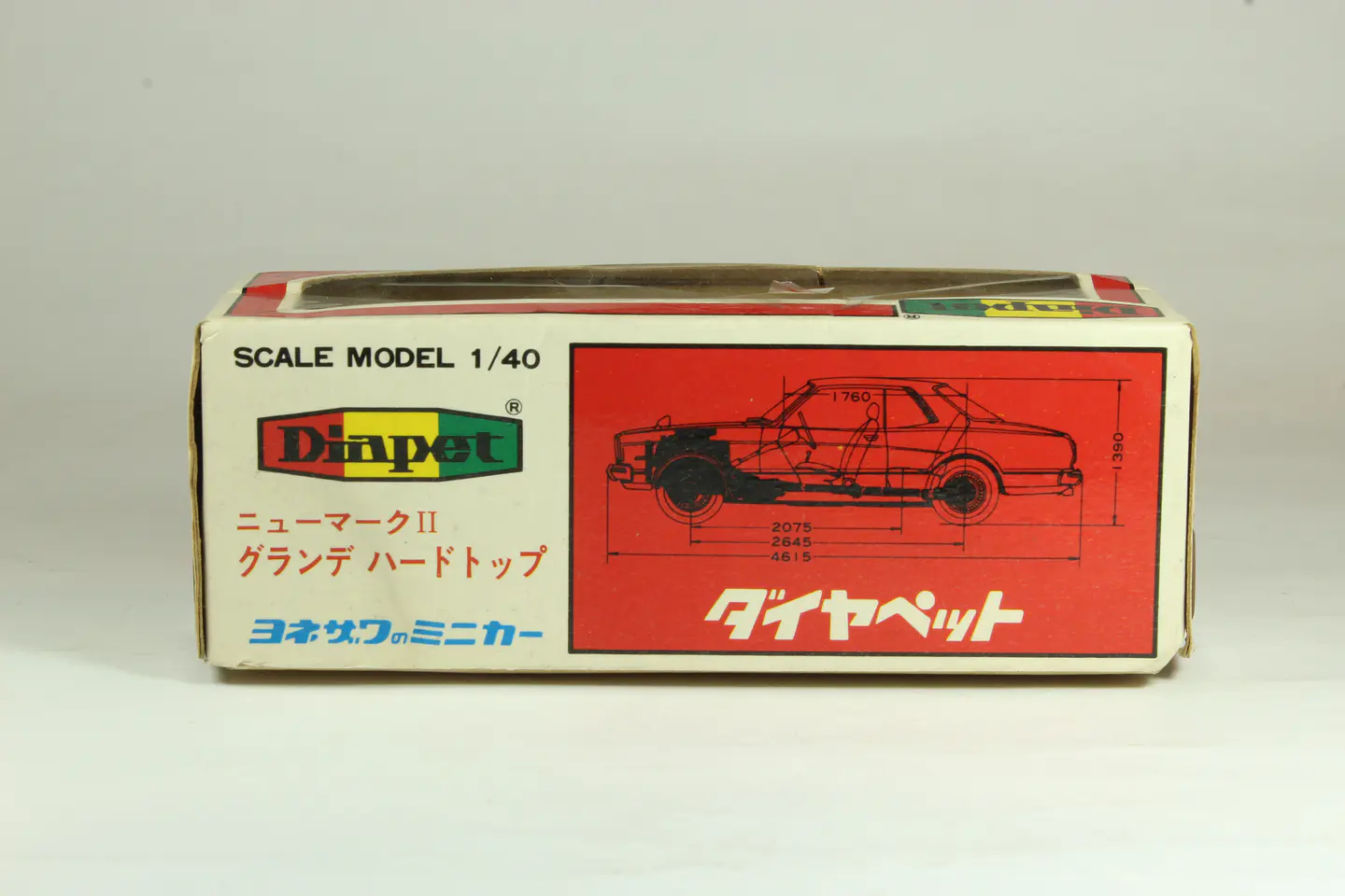 Yonezawa Diapet G-63 Toyota Grande Mk. II Hard Top Japan (Solo caja) 3