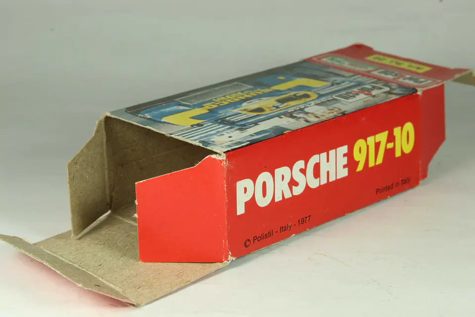 Polistil RJ21 Porsche 917-10 Italy (Solo caja) 4