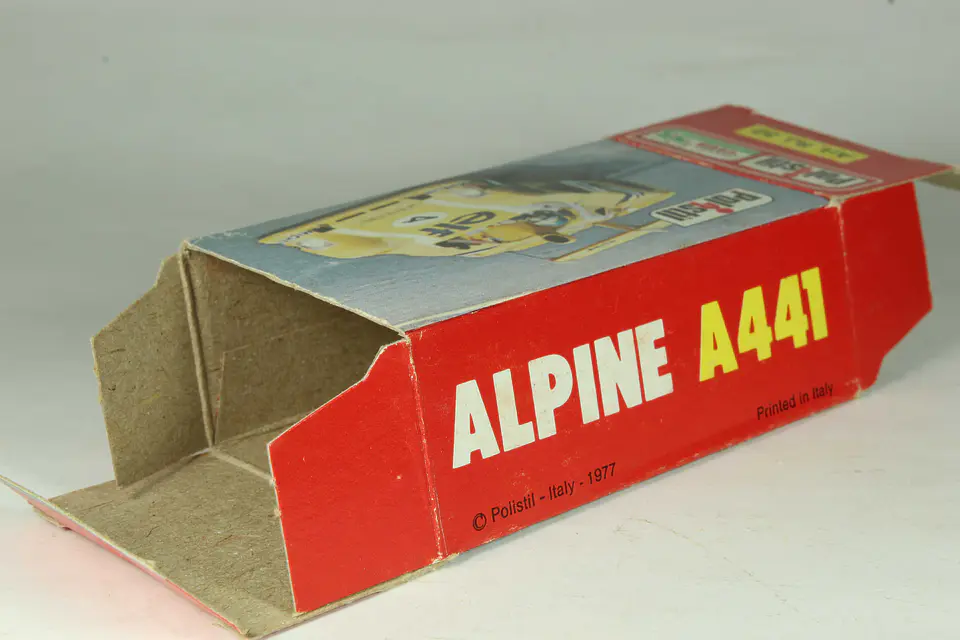 Polistil RJ32 Alpine A441 Italy (Solo caja) 3