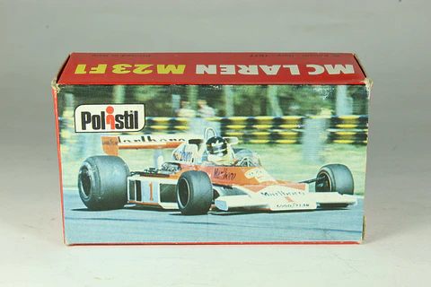 Polistil RJ56 McLaren M23 F1 Italy (Solo caja)