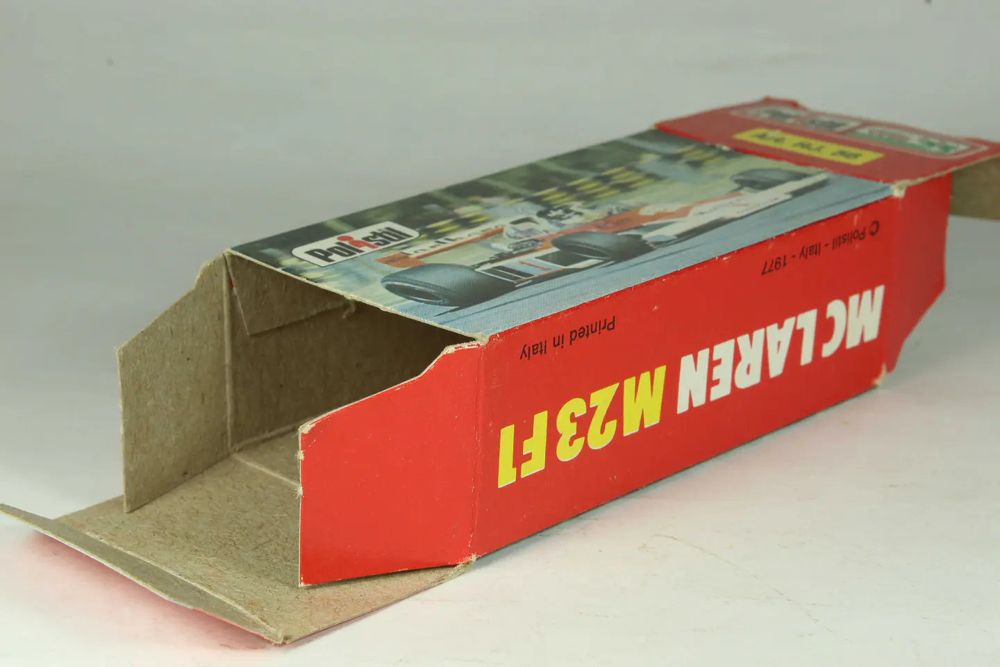 Polistil RJ56 McLaren M23 F1 Italy (Solo caja) 3
