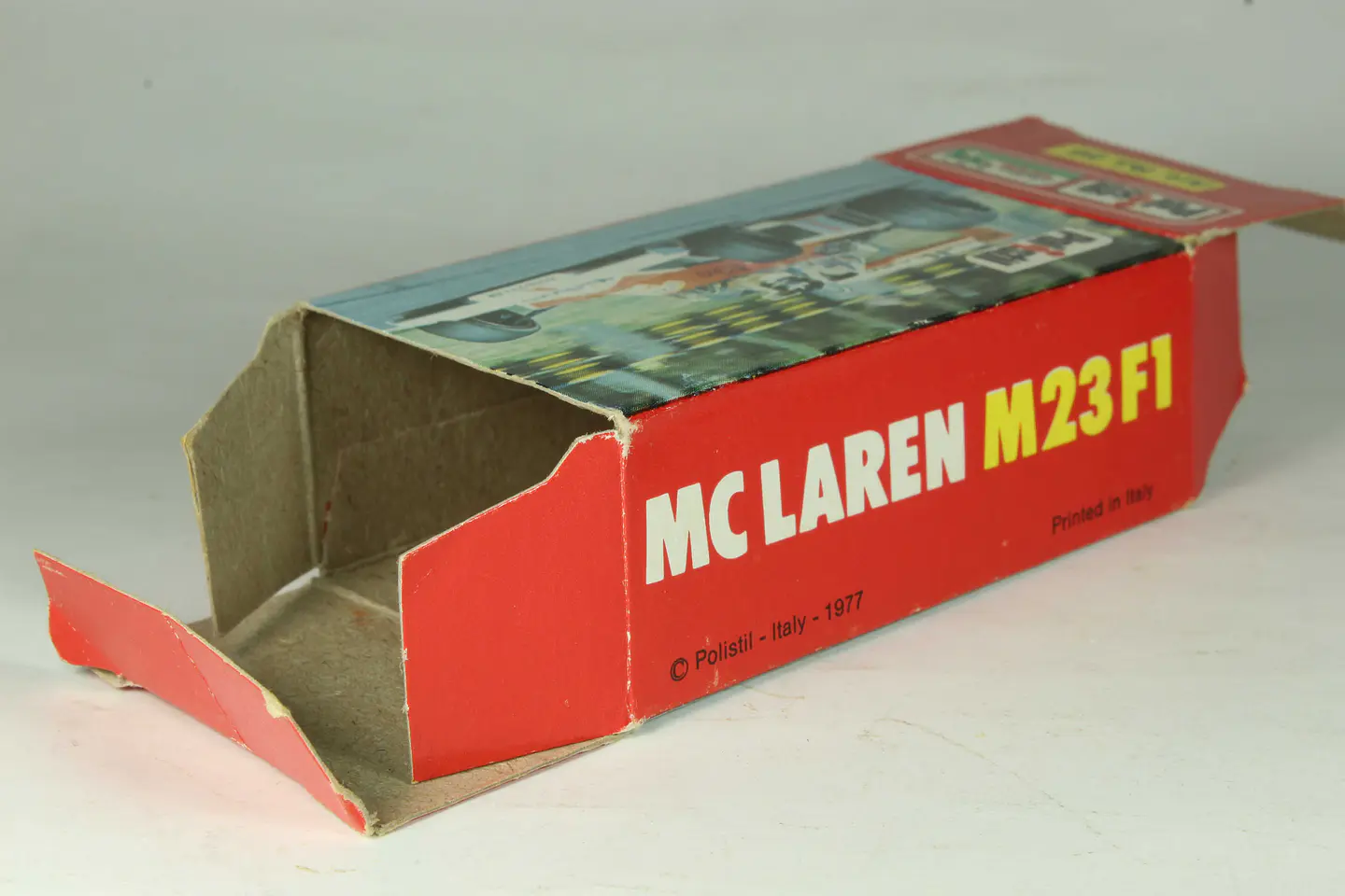 Polistil RJ56 McLaren M23 F1 Italy (Solo caja) 4