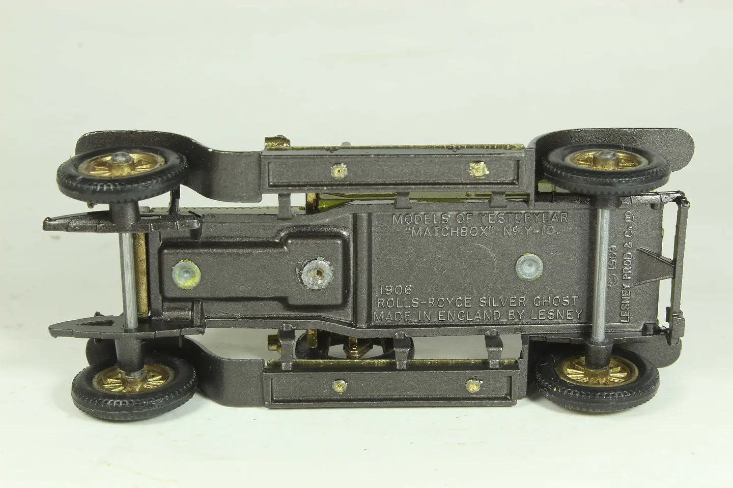 Matchbox Yesteryear Y-10 1906 Rolls Royce Silver England — foto 3 de 3