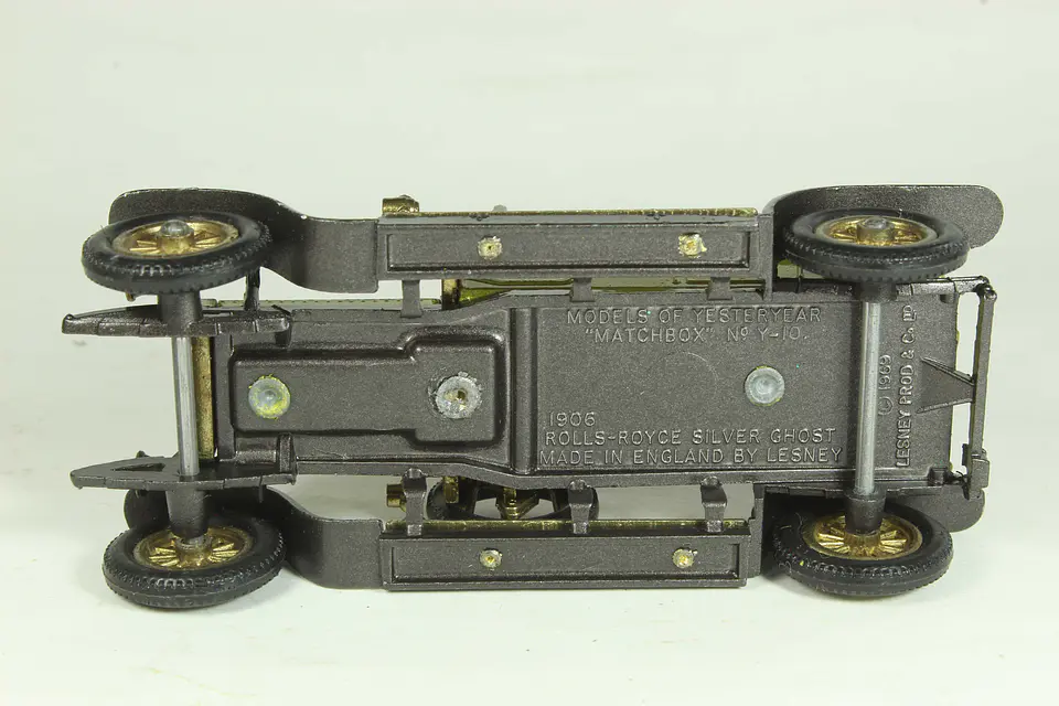 Matchbox Yesteryear Y-10 1906 Rolls Royce Silver England — foto 3 de 3