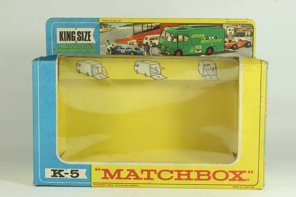 Matchbox King Size K-5 Racing Car Transporter England — foto 5 de 6