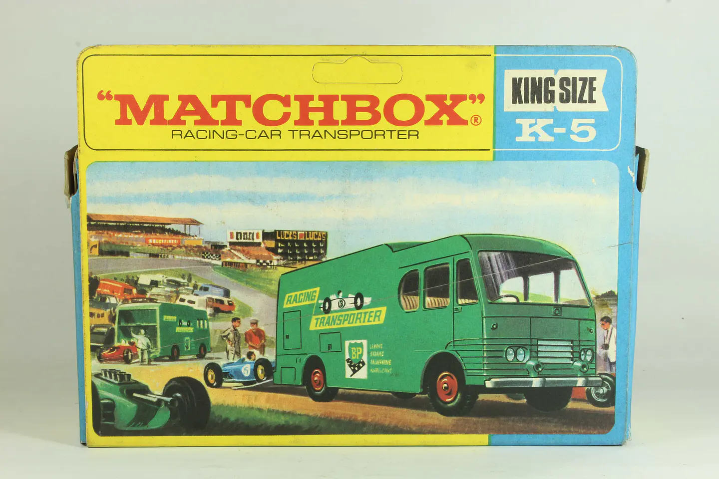 Matchbox King Size K-5 Racing Car Transporter England — foto 6 de 6